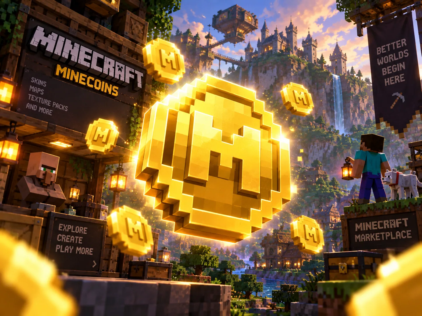 Cena de Minecraft